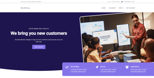 Digital Marketing Blog (WordPress)