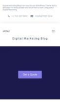Digital Marketing Blog (screenshot mobile)