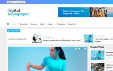 Digital Newspaper Plus (screenshot desktop)