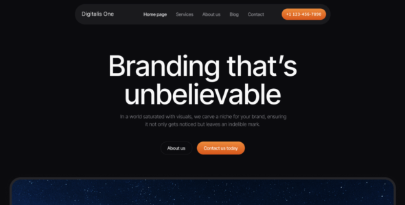 Digitalis One (WordPress)