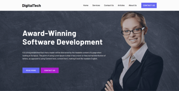 DigitalTech (WordPress)