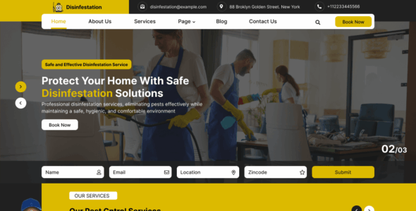 Disinfection (WordPress)