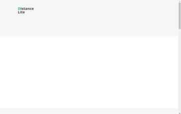 Distance Lite (screenshot desktop)
