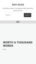 Doly Blog (screenshot mobile)