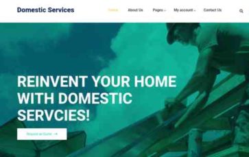 Domestic Services (screenshot desktop)