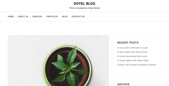 Doyel Blog (WordPress)