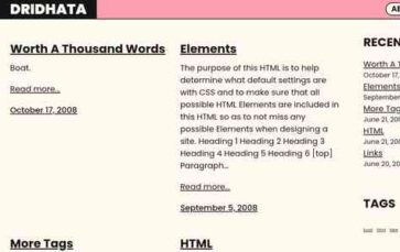 Dridhata (screenshot desktop)