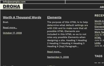 Droha (screenshot desktop)
