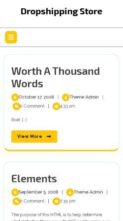 Dropshipping Store (screenshot mobile)