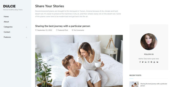 Dulcie (WordPress)