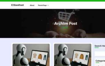 E Storefront (screenshot desktop)