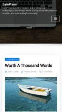 EarnPress (screenshot mobile)