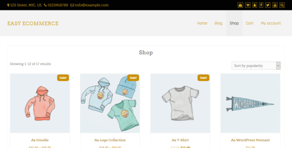 Easy eCommerce (WordPress)