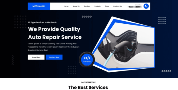 Eauto Repair (WordPress)