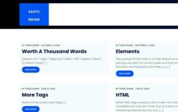 Eauto Repair (screenshot desktop)