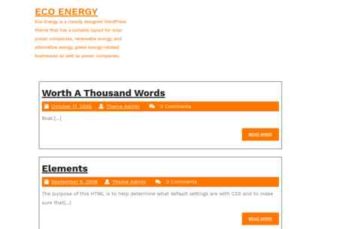 ECO Energy (Themes Eye) - (screenshot desktop)