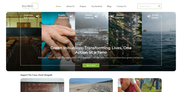 Eco NGO (WordPress)
