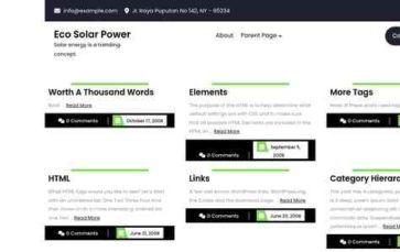 Eco Solar Power (screenshot desktop)