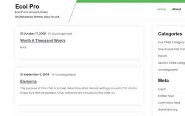 Ecoi Pro (screenshot desktop)