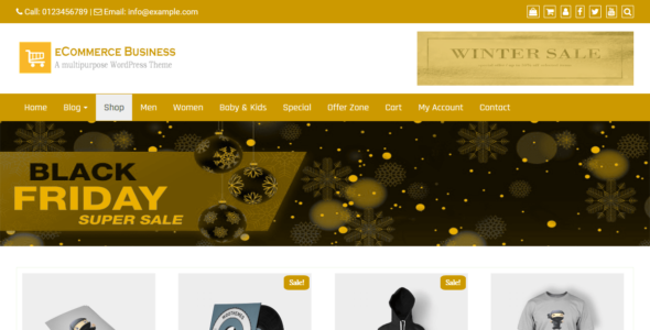 eCommerce Business (WordPress)