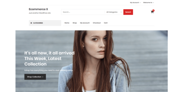 Ecommerce X (WordPress)