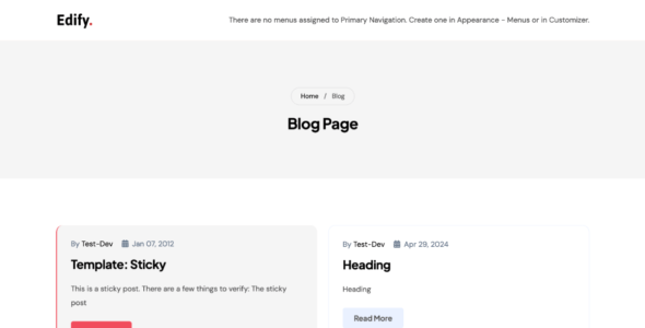 Edify (WordPress)