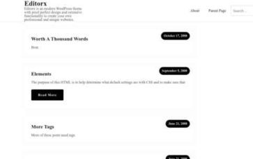 Editorx (screenshot desktop)