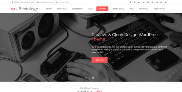 edsBootstrap (WordPress)