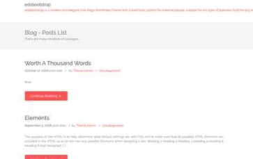 Screenshot Desktop edsBootstrap (screenshot desktop)