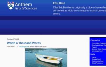 Edu Blue (screenshot desktop)