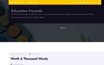 Education Formula (screenshot desktop)