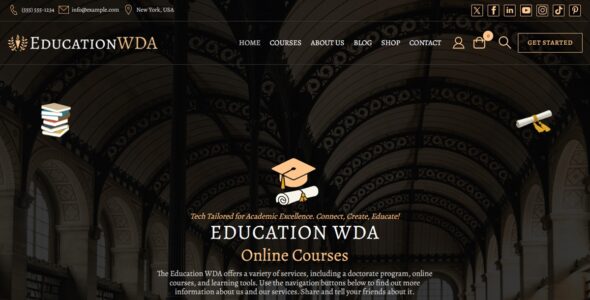 Education WDA (WordPress)