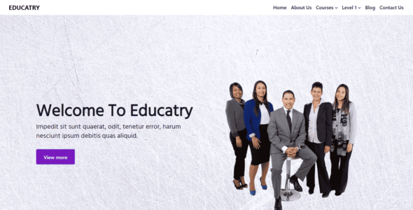 Educatry (WordPress)