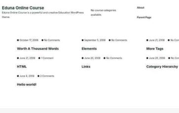 Eduna Online Course (screenshot desktop)
