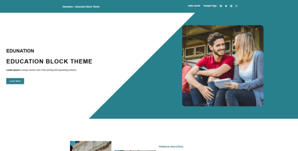 Edunation (WordPress)