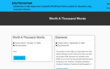 Edutechstar (screenshot desktop)