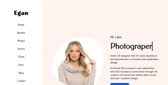 Egan Portfolio Resume (WordPress)