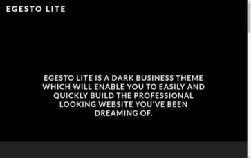 Egesto Lite (screenshot desktop)