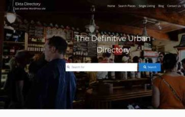 Ekta Directory (screenshot desktop)