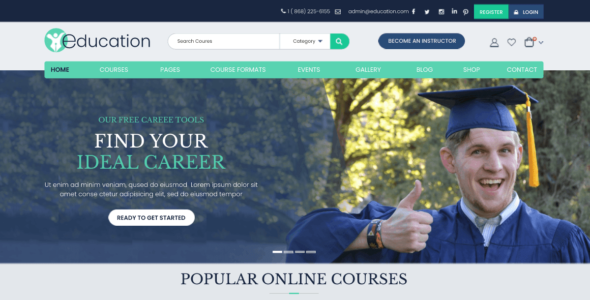 eLearning Education (WordPress)