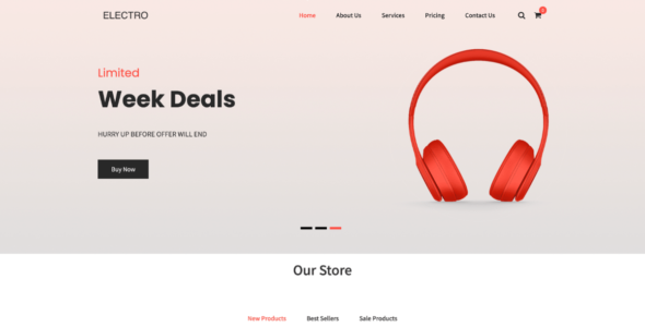 Electo Store (WordPress)