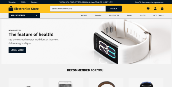 Electronics Gadgets (WordPress)