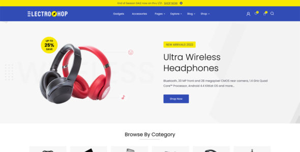 Electronics (WordPress)