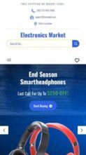 Electronics Market (screenshot mobile)