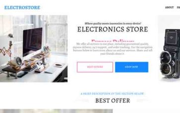 ElectroStore (screenshot desktop)