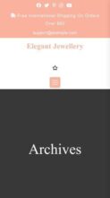 Elegant Jewellery (screenshot mobile)