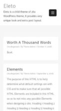 Eleto (screenshot mobile)