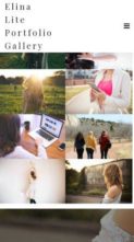 Elina Lite Portfolio Gallery (screenshot mobile)