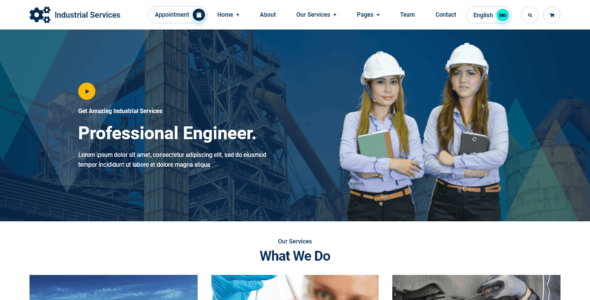 Elite Construction Industry (WordPress)