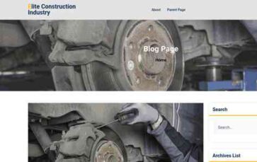 Elite Construction Industry (screenshot desktop)